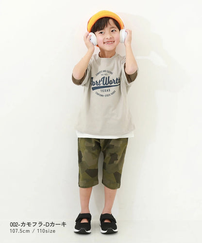 日本童裝 dev!rock 哈倫七分褲 80-160cm 男童款/女童款 PANTS 夏季