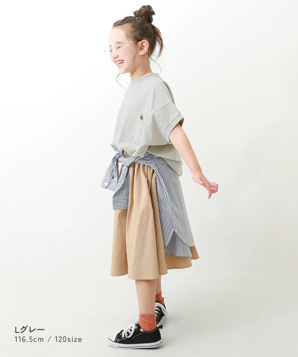 日本童裝 dev!rock 飛鼠袖上衣 100-160cm 男童款/女童款 TOPS 夏季