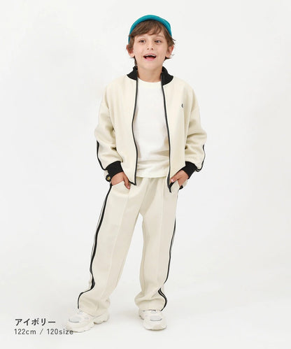 日本童裝 dev!rock 側條紋拉鍊外套 100-160cm 男童款/女童款 OUTERWEAR 春季