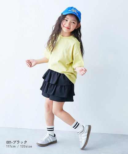 日本童裝 dev!rock 層疊裙褲 100-140cm 女童款 PANTS 夏季