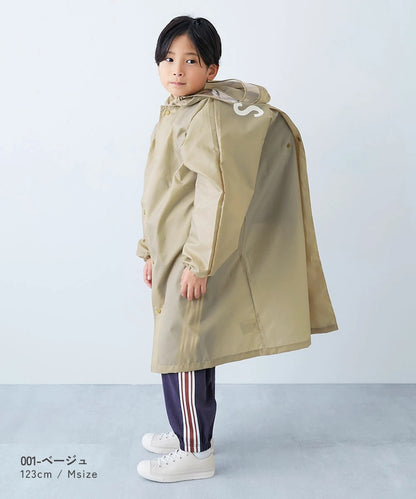 Japanese children's clothing dev!rock waterproof series stand collar thin jacket 100-160cm boys/girls spring and summer outerwear