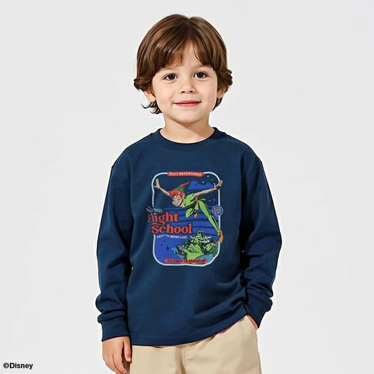 Japanese BDL x Disney parent-child print tops (80-150cm) for boys and girls (summer TOPS) 