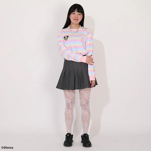 Japanese BDL x Disney parent-child print tops (80-150cm) for boys and girls (summer TOPS) 