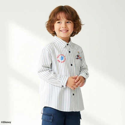 Japanese BDL x Disney parent-child print tops (80-150cm) for boys and girls (summer TOPS) 