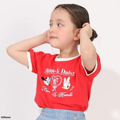 日本童裝 BDL x Disney 後背蝴蝶結上衣 80-130cm 女童款 夏季 TOPS