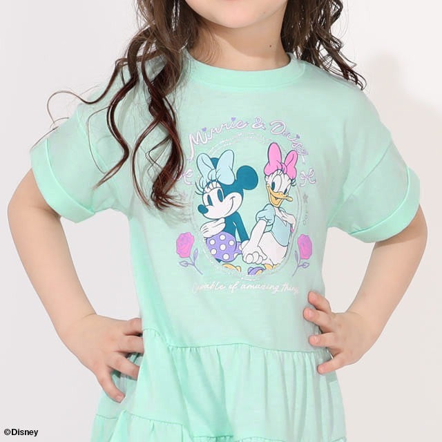 日本童裝 BDL x Disney 印花連身裙 80-130cm 女童款 夏季 DRESSES