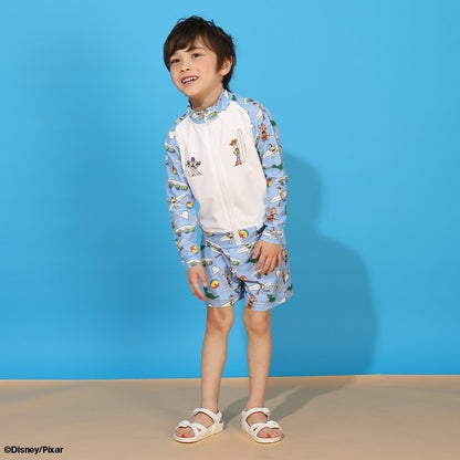 Japanese BDL x Disney parent-child print tops (80-150cm) for boys and girls (summer TOPS) 