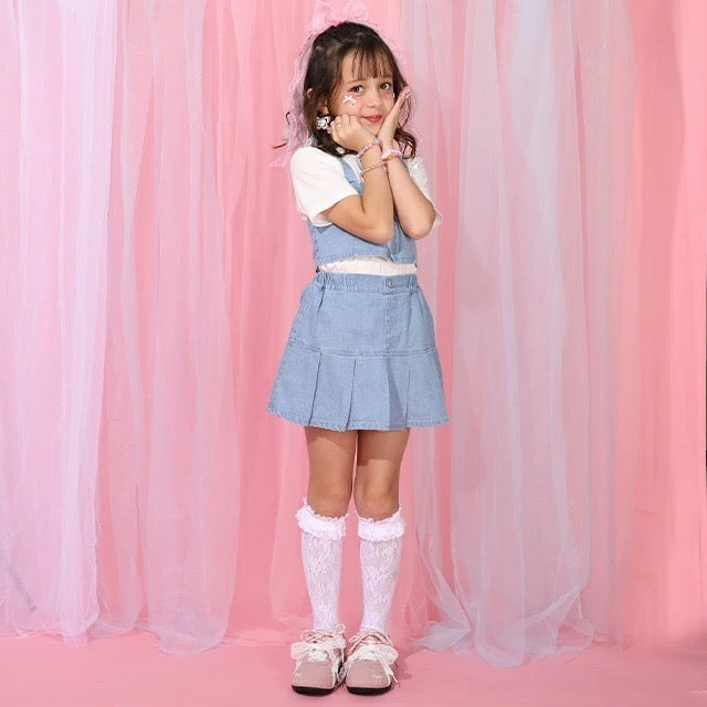 Japanese BDL x Disney parent-child print tops (80-150cm) for boys and girls (summer TOPS) 