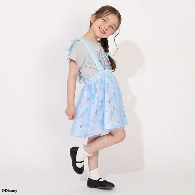 Japanese BDL x Disney parent-child print tops (80-150cm) for boys and girls (summer TOPS) 