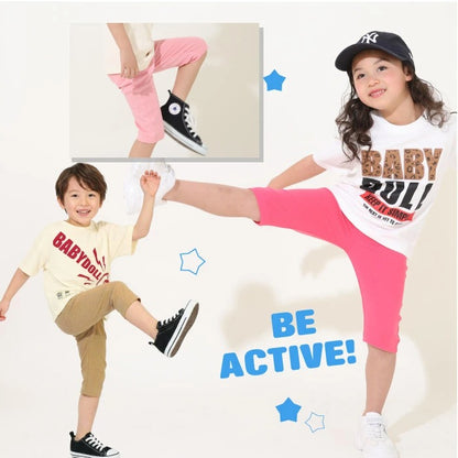 Japanese BDL x Disney parent-child print tops (80-150cm) for boys and girls (summer TOPS) 