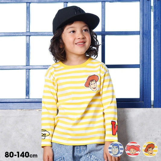 日本童裝 BDL x Disney 間條印花上衣 80-140cm 男童款/女童款 夏季 TOPS