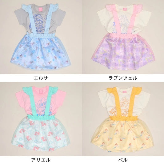 Japanese BDL x Disney parent-child print tops (80-150cm) for boys and girls (summer TOPS) 