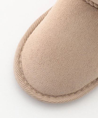 日本直送 aF#a325 蝴蝶結裝飾毛毛雪靴 16-22cm 鞋系列 其他品牌