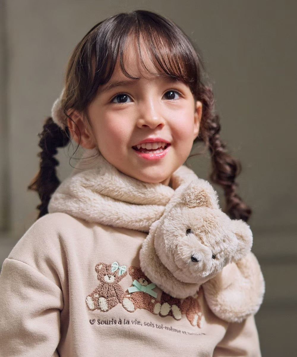 日本直送 aF#a325 可愛動物頸巾 頸巾系列