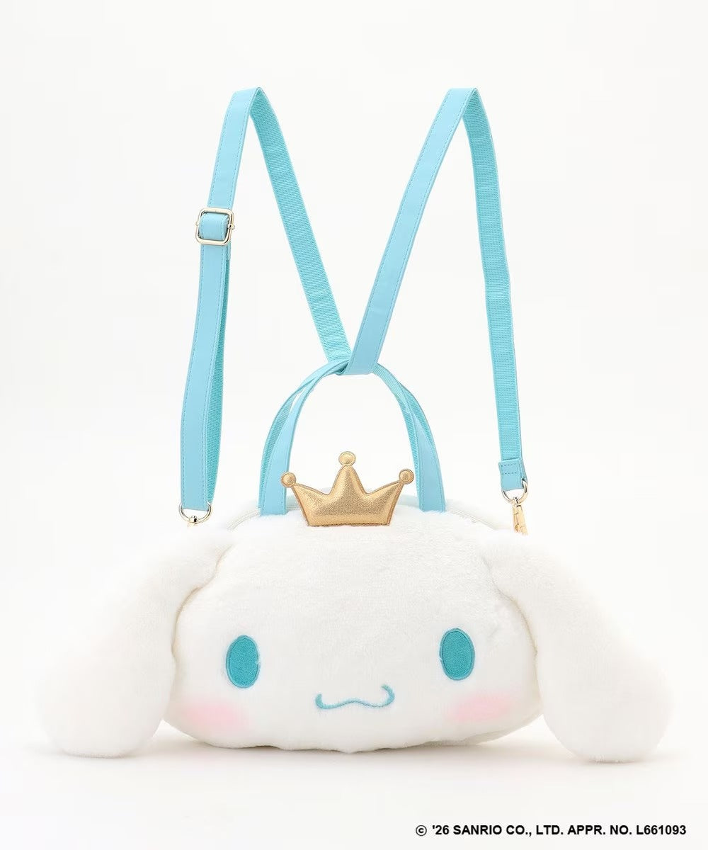 日本直送 aF#a325 x Sanrio Cinnamoroll 2Way 斜孭袋 背囊 包系列 其他品牌