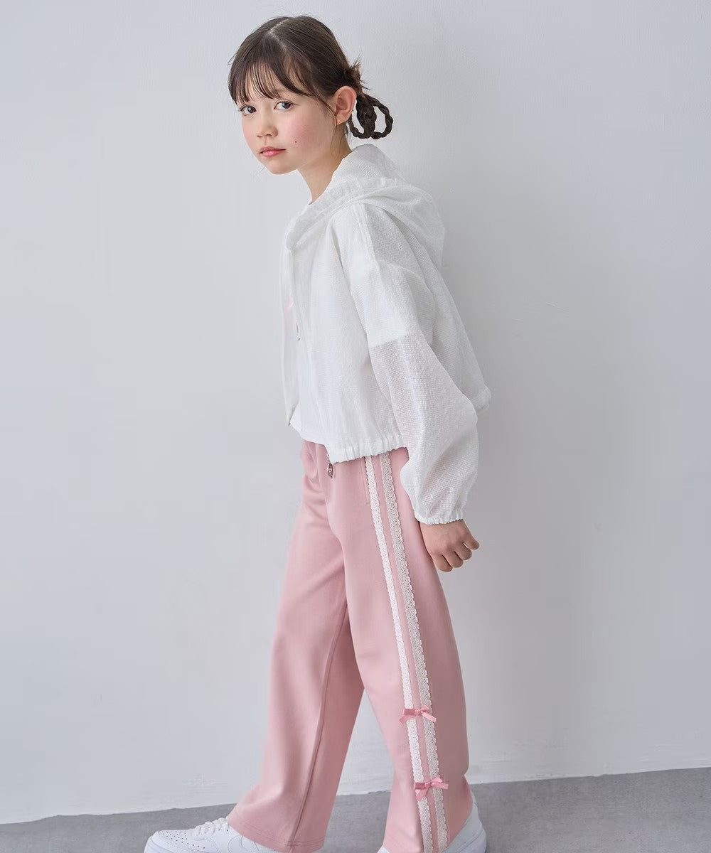 日本童裝 aF#a325 薄透風褸 110-160cm 女童款 夏季 OUTERWEAR