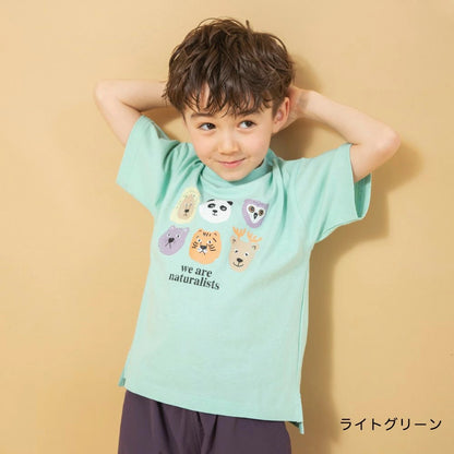 日本童裝 Branshes 印花短袖上衣 90-150cm 男童款 夏季 TOPS