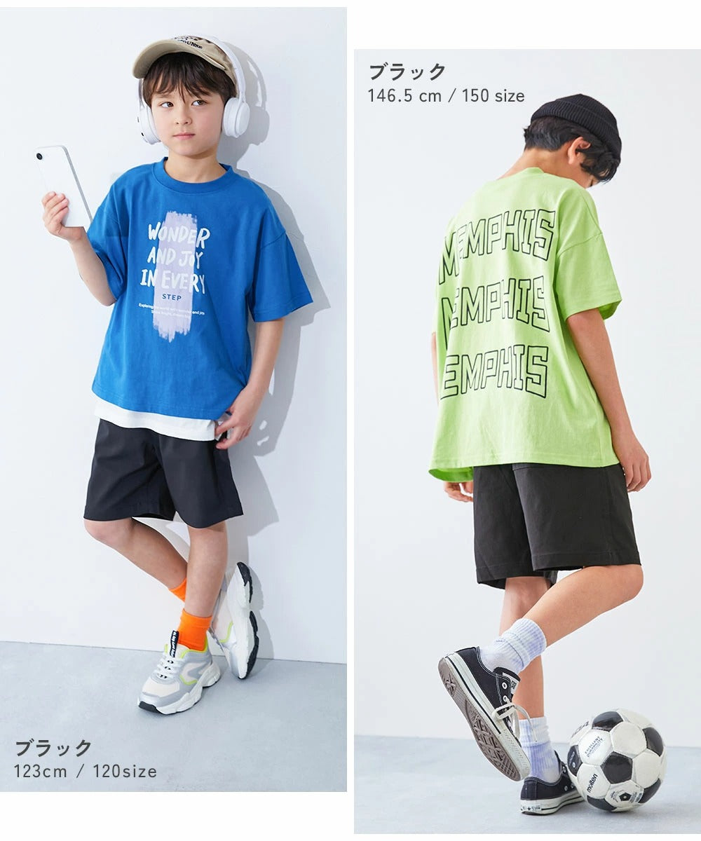 日本童裝 dev!rock 彈性斜紋短褲 80-160cm 男童款/女童款 PANTS 夏季