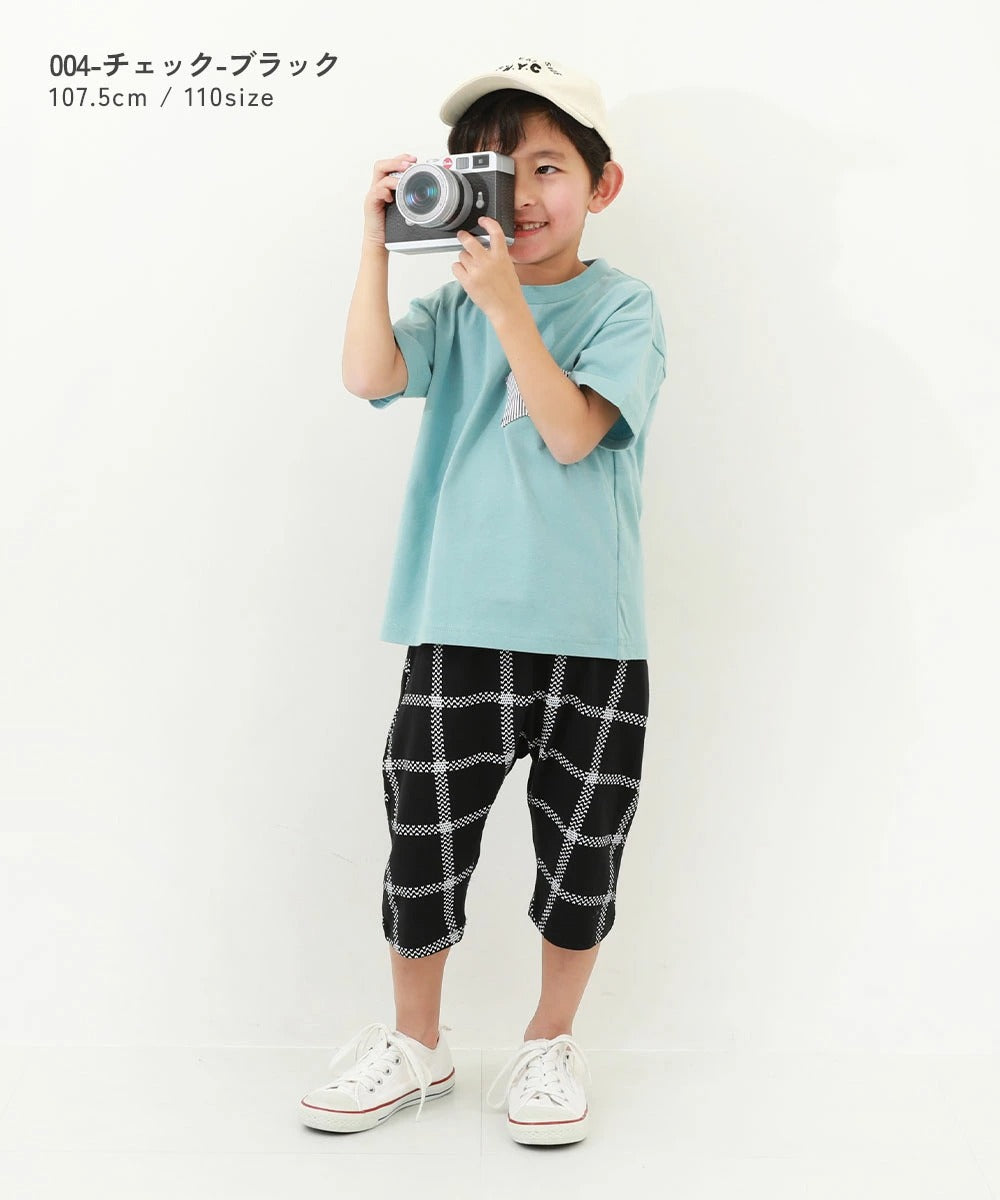 日本童裝 dev!rock 哈倫七分褲 80-160cm 男童款/女童款 PANTS 夏季