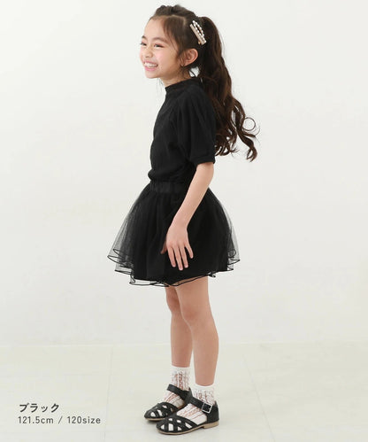 日本童裝 dev!rock 飄逸薄紗短裙 80-140cm 女童款 夏季 SKIRTS