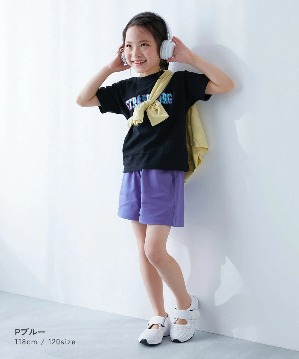 日本童裝 dev!rock 斜紋短褲 100-160cm 女童款 夏季 PANTS