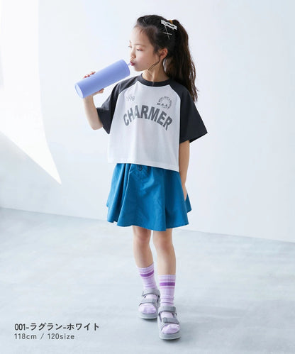 日本童裝 dev!rock 印花短袖上衣 100-160cm 女童款 夏季 TOPS