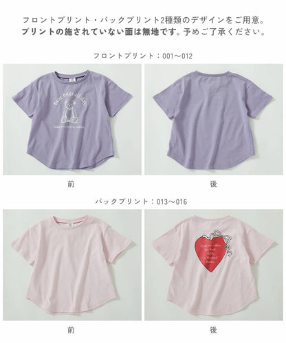 日本童裝 dev!rock 印花短袖上衣 90-160cm 女童款 夏季 TOPS