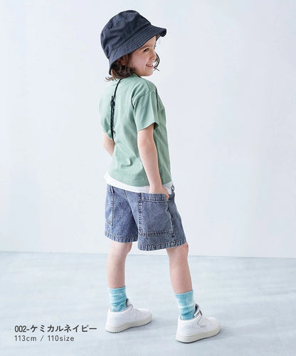 Japanese children's clothing dev!rock waterproof series stand collar thin jacket 100-160cm boys/girls spring and summer outerwear