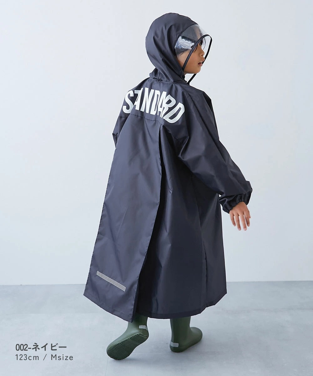 Japanese children's clothing dev!rock waterproof series stand collar thin jacket 100-160cm boys/girls spring and summer outerwear