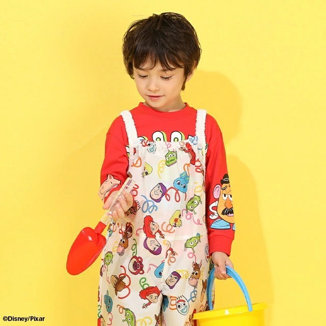 Japanese BDL x Disney parent-child print tops (80-150cm) for boys and girls (summer TOPS) 