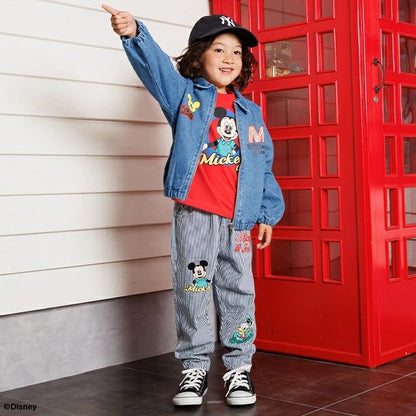 日本童裝 BDL x Disney 牛仔外套 80-140cm 男童款 夏季 OUTERWEAR