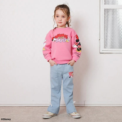 Japanese BDL x Disney parent-child print tops (80-150cm) for boys and girls (summer TOPS) 