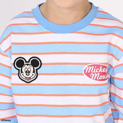 Japanese BDL x Disney parent-child print tops (80-150cm) for boys and girls (summer TOPS) 