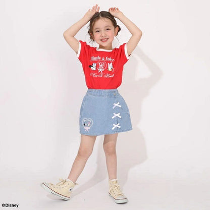 日本童裝 BDL x Disney 後背蝴蝶結上衣 80-130cm 女童款 夏季 TOPS