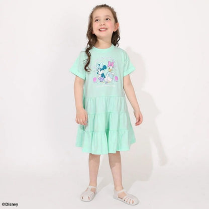 日本童裝 BDL x Disney 印花連身裙 80-130cm 女童款 夏季 DRESSES