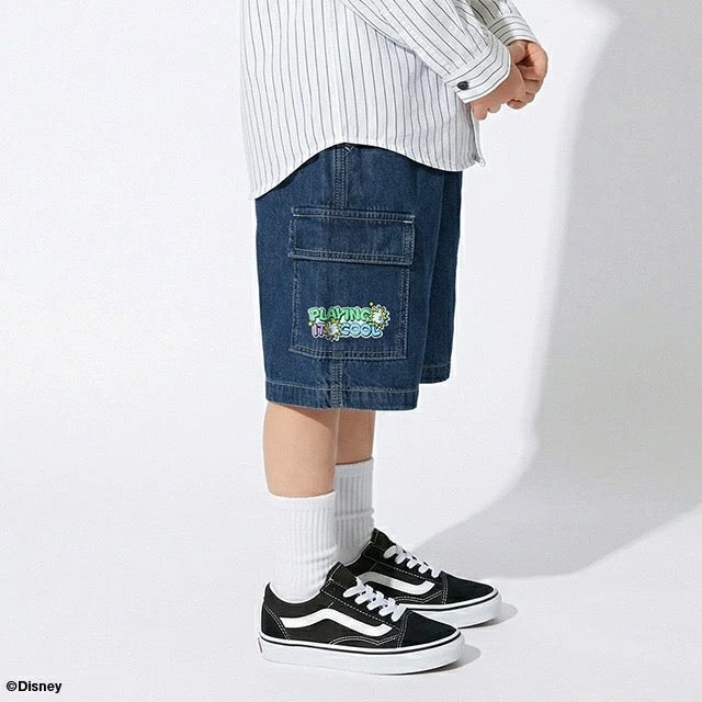 Japanese BDL x Disney parent-child print tops (80-150cm) for boys and girls (summer TOPS) 