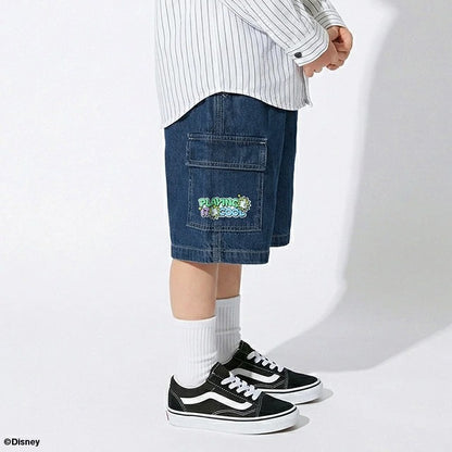 Japanese BDL x Disney parent-child print tops (80-150cm) for boys and girls (summer TOPS) 