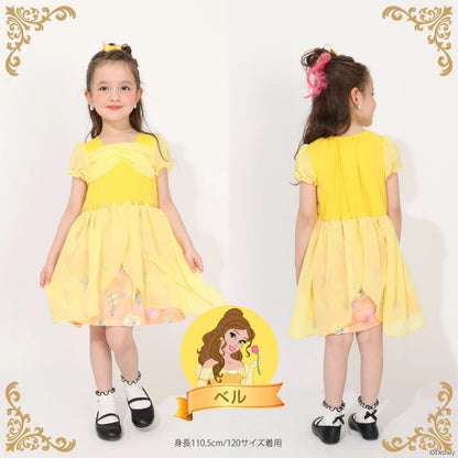 日本童裝 BDL x Disney Princess公主連身裙 90-130cm 女童款 夏季 DRESSES