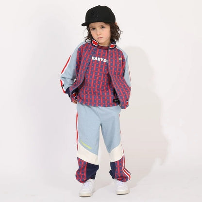 Japanese BDL x Disney parent-child print tops (80-150cm) for boys and girls (summer TOPS) 