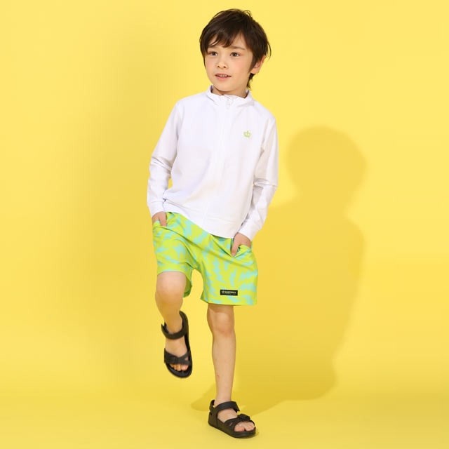 日本童裝 BDL 防UV 水陸兩用 泳衣外套 90-140cm 男童款 OUTERWEAR 夏季 夏日玩水泳衣特輯