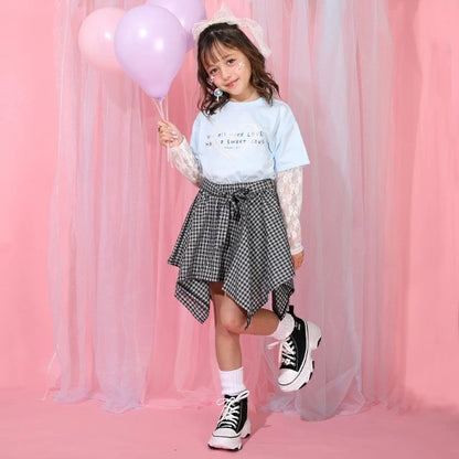 Japanese BDL x Disney parent-child print tops (80-150cm) for boys and girls (summer TOPS) 
