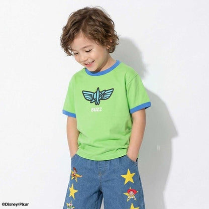 Japanese BDL x Disney parent-child print tops (80-150cm) for boys and girls (summer TOPS) 