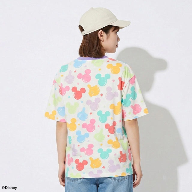 Japanese BDL x Disney parent-child print tops (80-150cm) for boys and girls (summer TOPS) 