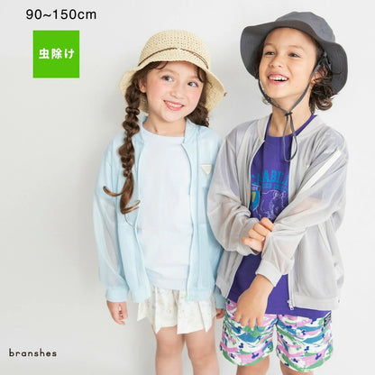日本童裝 Branshes 防蟲網眼外套 90-150cm 男童款/女童款 夏季 OUTERWEAR