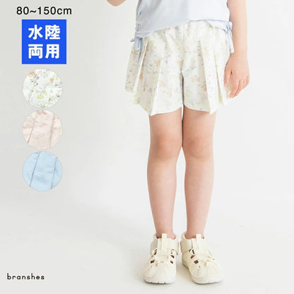 日本童裝 Branshes 水陸兩用 防水系列 耐氯 短褲 80-150cm 女童款 PANTS 夏季 夏日玩水泳衣特輯