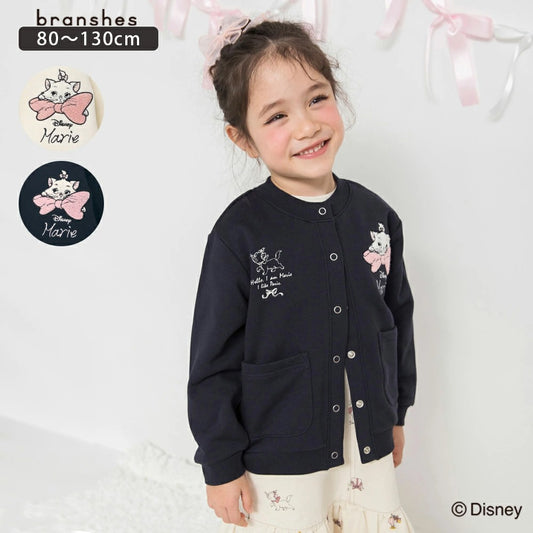 日本童裝 Branshes x Disney Marie休閒外套 80-130cm 女童款 夏季 OUTERWEAR