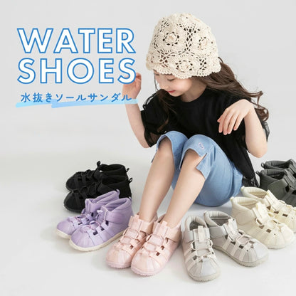 日本直送 Branshes 排水運動涼鞋 14-21cm 鞋系列 其他品牌 夏日玩水泳衣特輯