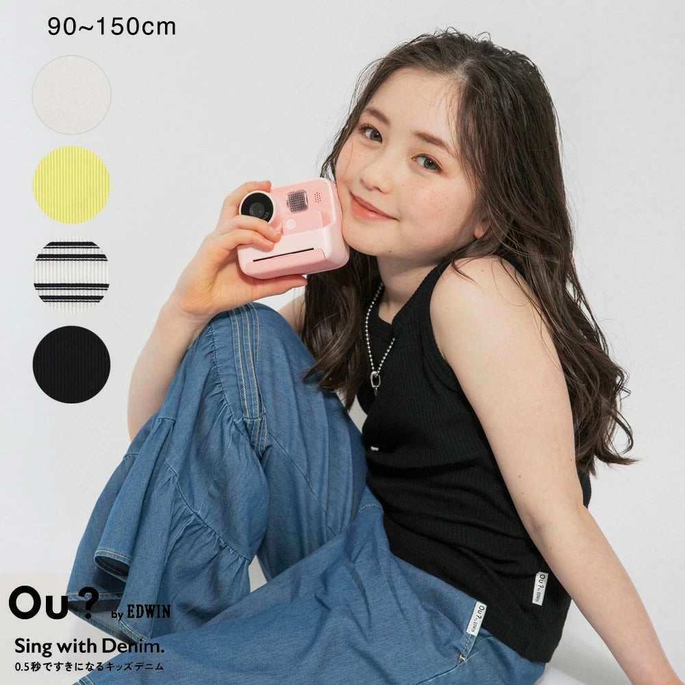 日本童裝 Branshes【Ou? by EDWIN】背心 90-150cm 女童款 夏季 TOPS