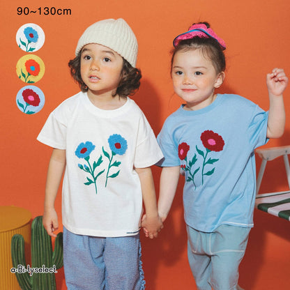日本童裝 Branshes【aBity select.】印花上衣 90-130cm 男童款/女童款 夏季 TOPS