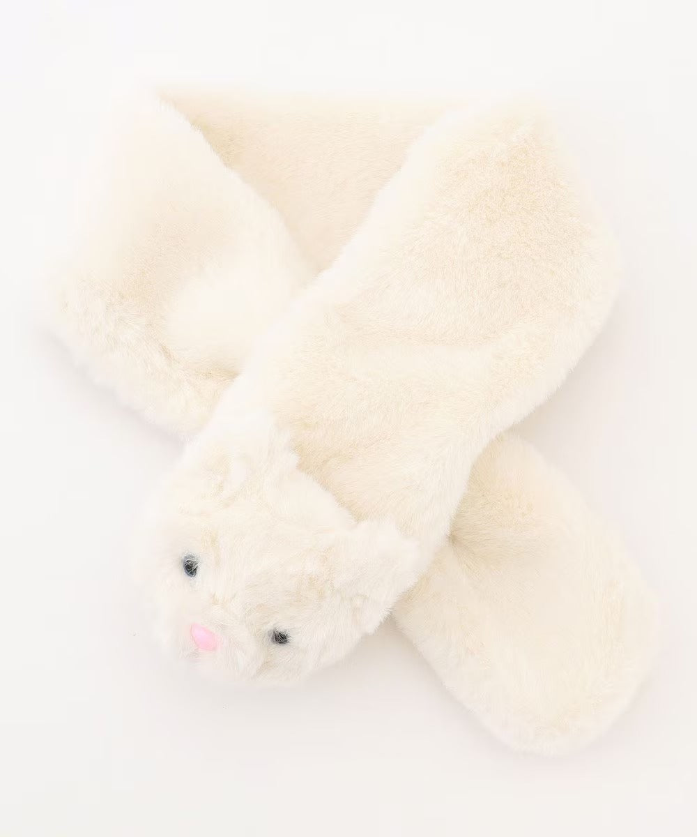 日本直送 aF#a325 可愛動物頸巾 頸巾系列